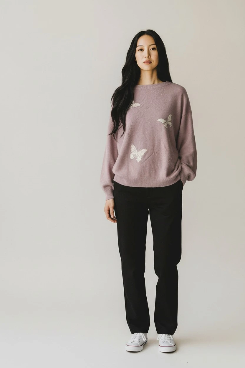 Butterfly Blouse - Pink