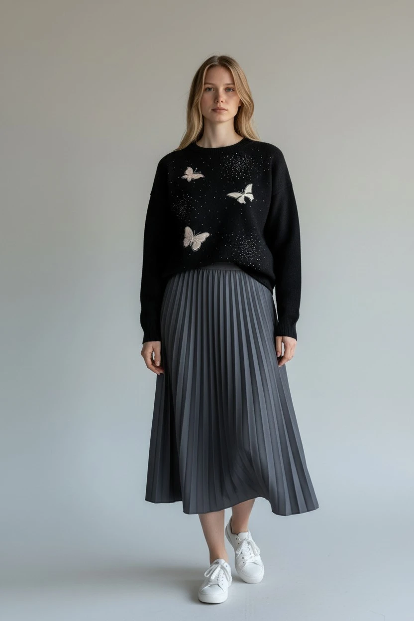 Butterfly Blouse - Black