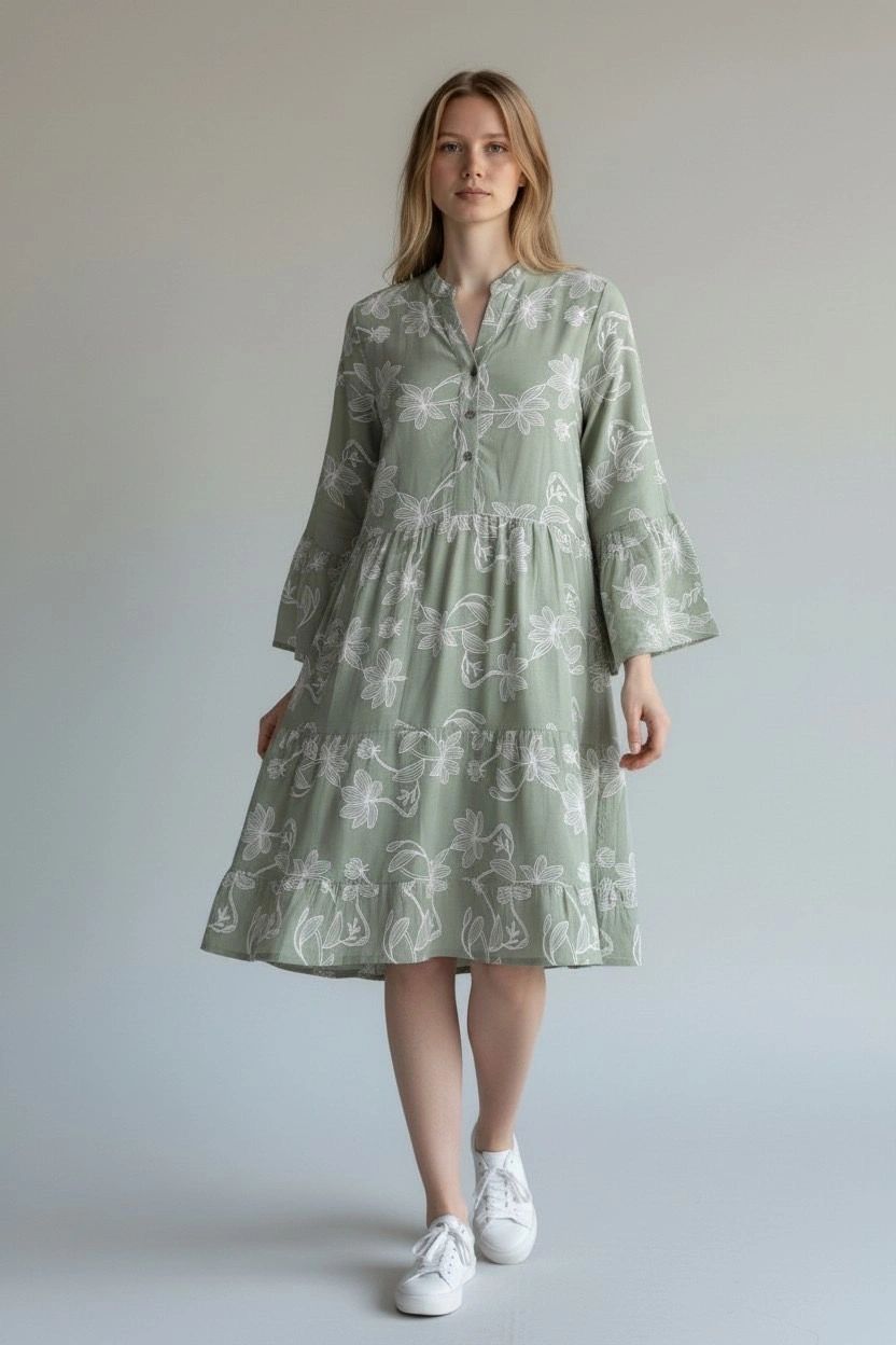 Printed Floral Tunic