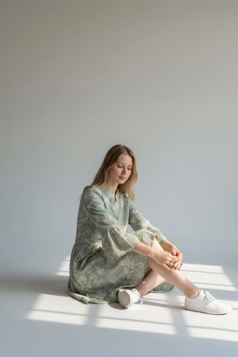 Printed Floral Tunic